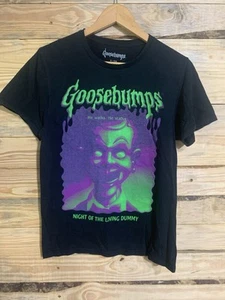 Goosebumps Night of the Living Dummy Slappy Horror Tee Shirt Small Black - Picture 1 of 7