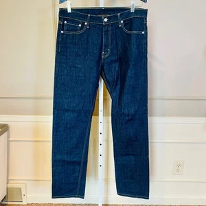 Levi's Levi 513 Herren Neu ohne Etikett dunkle Waschung 33 x 32 nie getragen gerades Bein - Bild 1 von 4