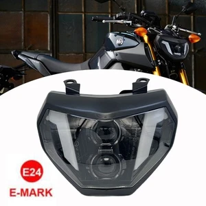 LED Headlight DRL Hi/Lo Beam For Yamaha FZ09 2014 2015 2016 MT09 MT07 2018 2019 - Picture 1 of 15