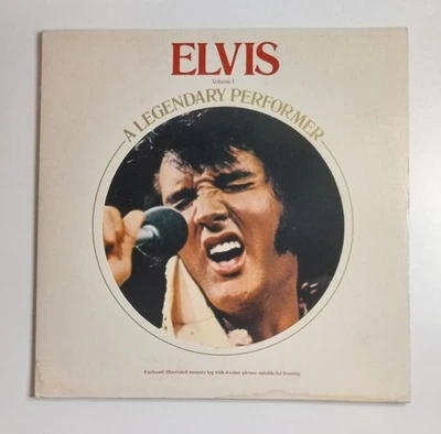 Elvis Presley – A Legendary Performer, Volume 1 (Vinyl LP w/Booklet, 1973) RCA Foto 1 de 4