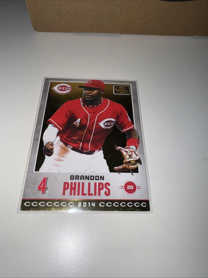 Guante de oro Brandon Phillips 2014 Cincinnati Reds Foto 1 de 4