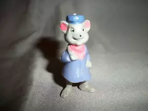 Figurina MISS BIANCA Topo SALVATORI Disney KINDER plastica dura 1977 - Foto 1 di 4