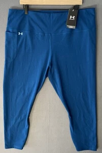 Under Amour UA Motion Women's Fitted High Rise Ankle Legging Blue 3X 3XL NWT - Picture 1 of 13