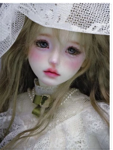 1/6 BJD Doll SD Resin Joint Bare Doll Lovely Girl Eyes Face Makeup Handmade Gift - Picture 1 of 14