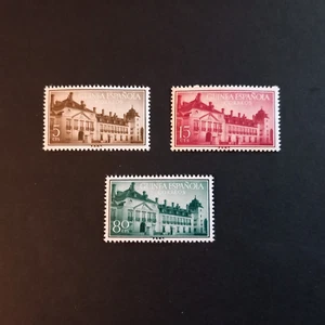 COLONIE SPAGNOLE - GUINEA 1955/ EL PARDO, SERIE DI 3 VAL. INTEGRI MNH** - Imagen 1 de 2