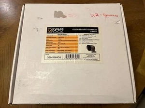 Q-See QSM5265C 8 Channel DVR 8x Color Night Day Cameras + DVR H.264 OPEN BOX New - Picture 1 of 15