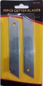 12/24/48 piezas Grande 100 x18 mm Hoja Utilitaria Cuchillo Caja Cortador Navaja Repuesto - Imagen 1 de 1