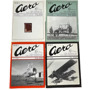 4 WWI AERO: The Journal of the Early Aeroplane 2000 complete year aviation - Picture 1 of 10