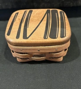 Longaberger 2015 Schokoladenwirbelkorb, Protektor, Deckel - NEU - SELTEN - Bild 1 von 8
