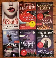 Lot Of 6 Charlaine Harris Sokie Stuckhouse True Blood Books Paperback Novels