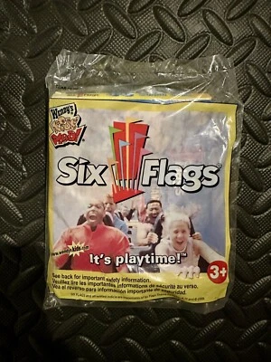 Juego de mesa Six Flags 3D Wendy's Niños Comida Juguetes Parque de atracciones - NUEVO SELLADO Foto 1 de 2