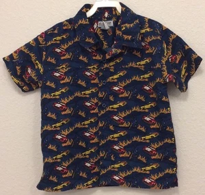 Camisa tropical abotonada Zone Eno de segunda mano para niños talla 7 - Imagen 1 de 7