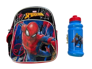 Marvel Spiderman 10" MINI Backpack with Water Bottle - Picture 1 of 2