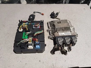 Motorsteuergerät BSI Kit Set 9661642180 9664368980 Citroen Dispatch mk2 2.0 HDI RHK Bj 07 - Bild 1 von 12