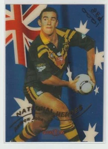 National Heroes Signature NH1 Andrew Johns 638/1000 - Picture 1 of 6