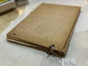 Antique 1900s Sketchbook of Animals and Plants by Bertha M. Larkin, Boston Muse - Imagen 1 de 10