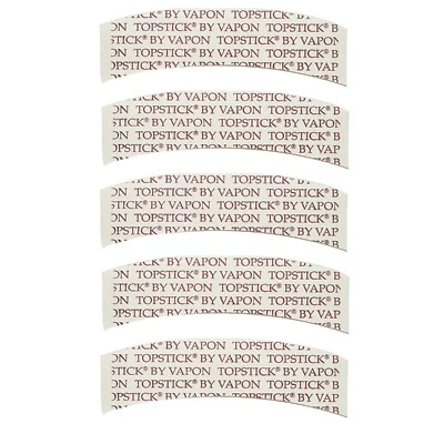 Cinta de aseo Vapon Topstick Plus para hombre (TSPA25)-A curva doble cara transparente-25 piezas Foto 1 de 3