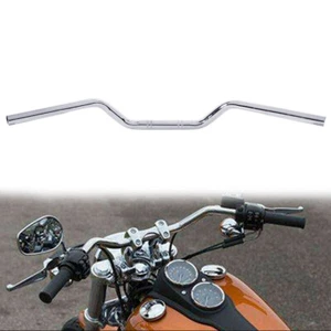 Chrome 1" Tracker Handlebars Custom Drag Bars for Harley Sportster XL 883 1200 - Picture 1 of 12