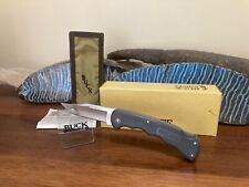 Buck Knife 422 - Vintage (1988) with Gray Valox Frame Box/Sheath/Papers **NOS**