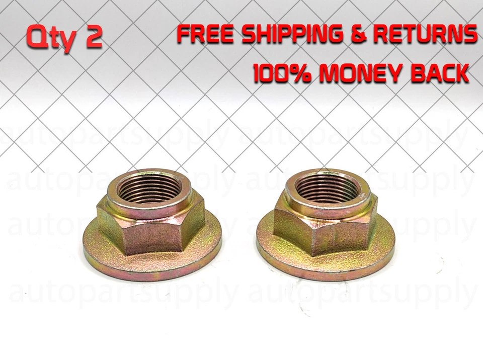Axle Nut for 2006-2008 DODGE RAM 1500 FRONT 4WD (Exc. Mega Cab) M24 X 2.0 Qty 2 Foto 1 de 1