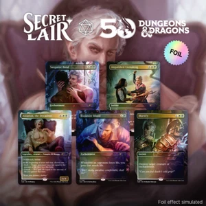 MTG Secret Lair x Dungeons & Dragons: Astarion’s Thirst - Rainbow Foil Edition - Picture 1 of 3