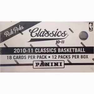 2010/11 PANINI CLASSICS BASKETBALL RAK PAKS RETAIL Box Sealed 10PAKCLA-RP - Picture 1 of 1