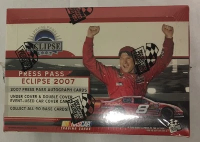 2007 Press Pass Eclipse NASCAR Racing Hobby Edition Box Factory Sealed 24 Pack - Image 1 of 4