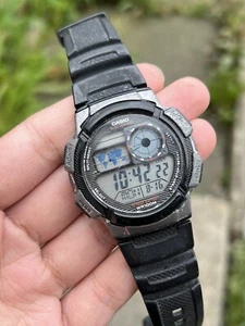 Casio AE-1000W Gents World Time Watch - 100m - Picture 1 of 4