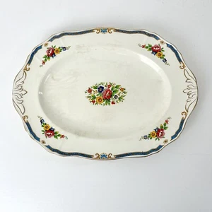 Alfred Meakin Platter Plate Floral Beauly Portree Large 14"x 10" Afternoon Tea - Picture 1 of 24