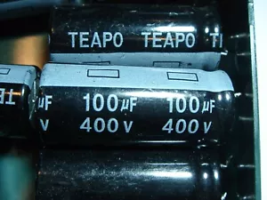 100uF 400V 105°C ELKO radial #11-11A/B - Bild 1 von 4