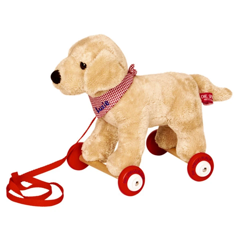 Coppenrath 15161 - Lustige Tierparade - Labrador Luzie auf Holzrollen - Bild 1 von 1