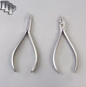 Set di 2 pinze per becco uccellino e 3 pinze per strumenti ortodontici set - Foto 1 di 2