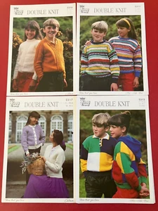 King Cole Knitting Patterns Child DK Jumper 680.6.5 - Picture 1 of 5
