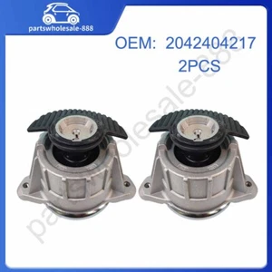 2042404217 2PCS Left & Right Engine Mounts for BENZ C180 C200 C250 E200 C250 - Picture 1 of 9