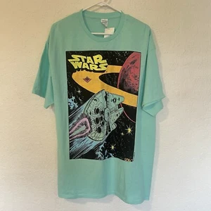 Star Wars Millennium Falcon T-Shirt Adults Size XL 4/15 #6 Lucasfilm Ltd. NWT - Picture 1 of 7