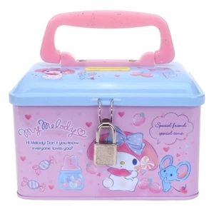 My Melody Coin Cash Bank Geld sparen noch Pippy Dose Safe Aufbewahrungsbox Kinder - Bild 1 von 6