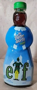 Elf The Movie Mrs Butterworth's Pancake Syrup 20th Anniversary 24 Oz Sealed - Picture 1 of 13