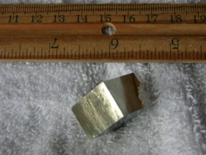 Pyrite crystal cube all natural New Mexico 3/4 inch DR27 - Picture 1 of 2