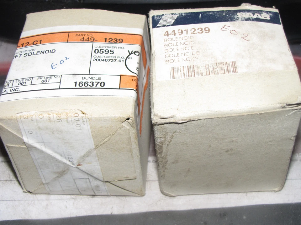 NUEVO OE SAAB NG 900 Solenoide de cambio de marchas automático 4491239 se adapta a 1994 a 1998 Foto 1 de 1