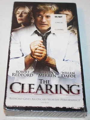 The Clearing (New Sealed VHS, 2005) Robert Redford, Helen Mirren, Willem Dafoe Foto 1 de 2