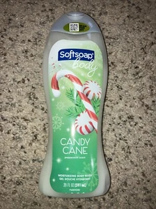 Softsoap Body Wash, Candy Cane, Christmas Peppermint Scent, 20 Fl. Oz. New - Picture 1 of 5