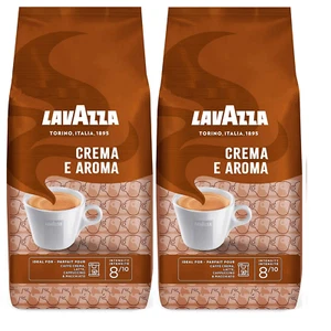 Lavazza Crema e Aroma Whole Bean Coffee , Medium Roast 4.4 lb ( 2pk ) Free Ship - Picture 1 of 1
