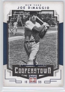 2015 Panini Cooperstown HOF Chronicles Blue /25 Joe DiMaggio #55 HOF