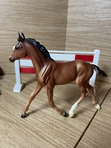 VTG Breyer model pony and jump set for classic or freedom horse Flaw Briar - Picture 1 of 10
