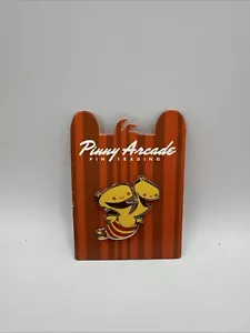 Pinny Arcade PAX East Double Fine Logo Pin Games Two Headed Baby New - Picture 1 of 2