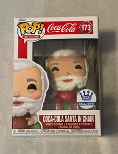 Funko Pop! Iconos publicitarios Funko.com exclusivo Coca-Cola Santa en silla #173 (B) - Imagen 1 de 6