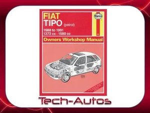 HAYNES MANUAL FIAT TIPO 1988-1991 1625 - Picture 1 of 1