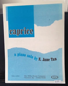 Caprice A Piano Solo di N. Jane Tan - Foto 1 di 2