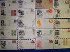 LOT OF 100 FIRST DAY COVERS! - ASSORTED ARTCRAFT FDC's - NOW REFRESHED NEW FDC's