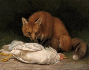 Alexander Pope Jr Fair Game Canvas Print 16 x 20 - Picture 1 of 4